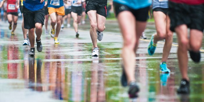 Reflections on rainy Marathon